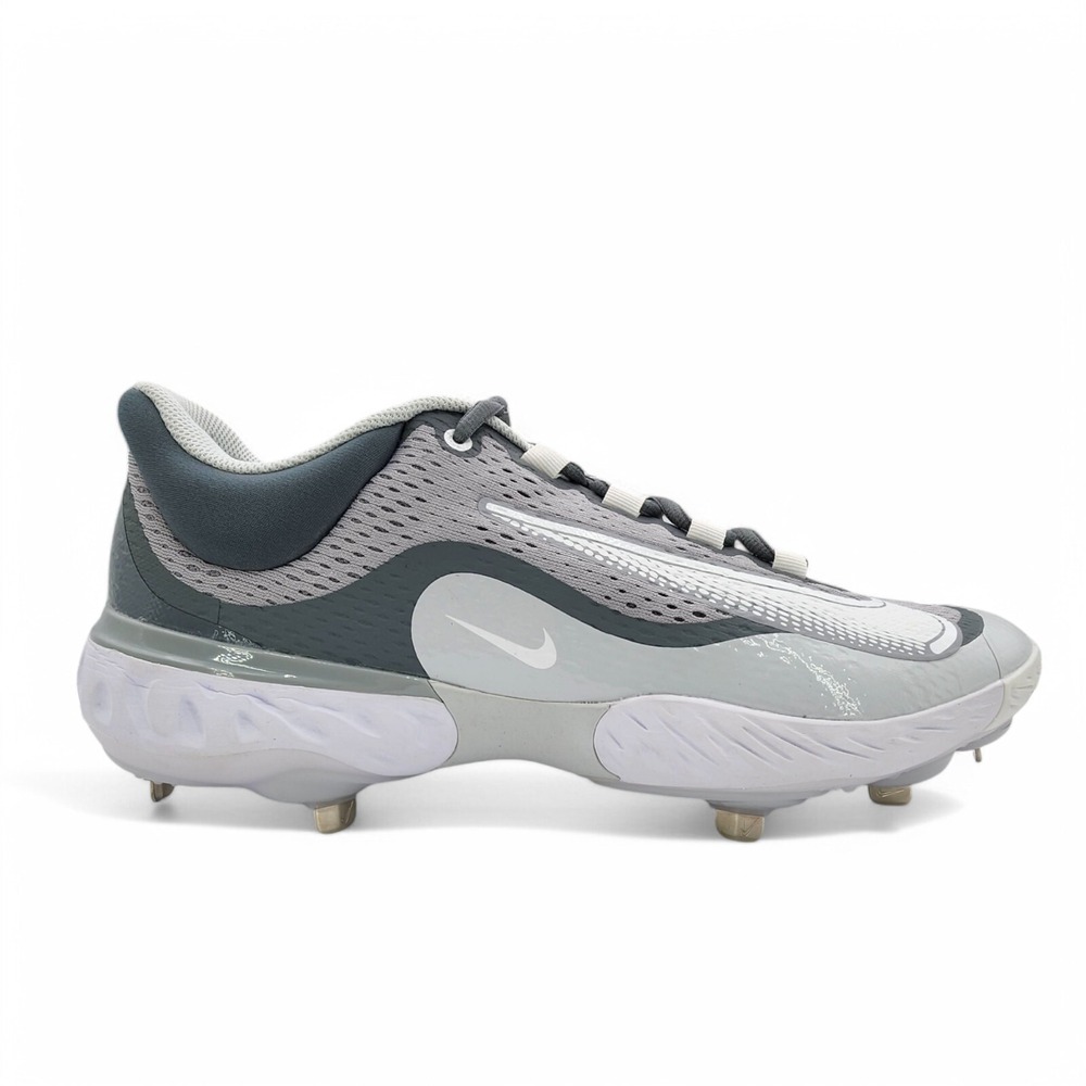 Nike Alpha Huarache Elite 4 Mens Size 15 Baseball Cleats Gray DJ6521-012 NEW